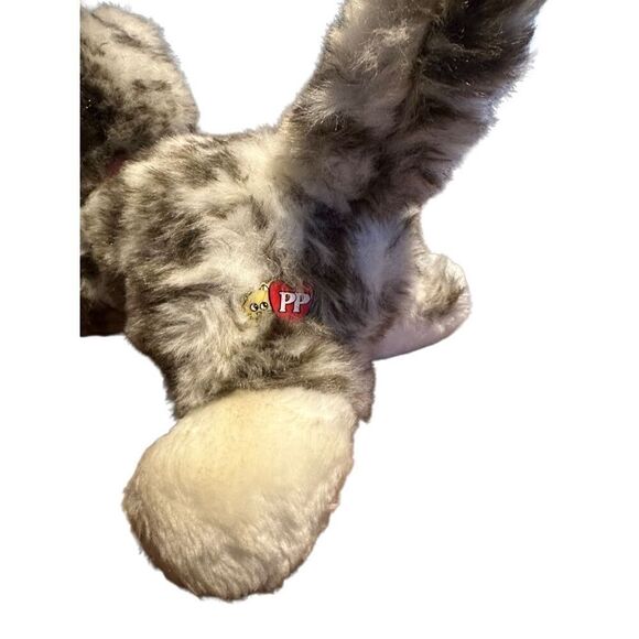 Pound Puppies Purries Furries Plush Vtg 1980s Tonka Cat Kitty Stuffed Animal 14” - Picture 3 of 9